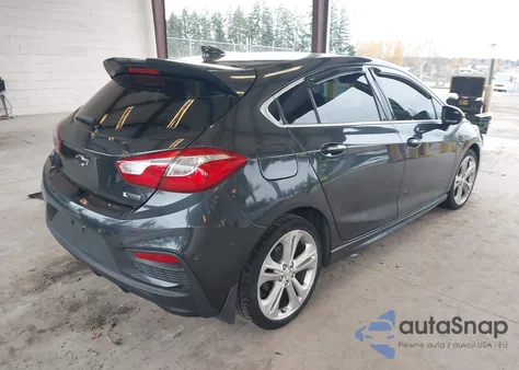2018 Chevrolet Cruze Premier Auto из США, поврежденный, VIN 3G1BF6SM3JS553318